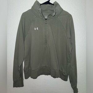 Under Armour Olive Green Sweatshirt
